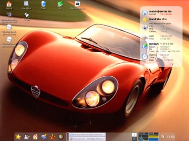 Customize your Fedora 7 KDE Desktop